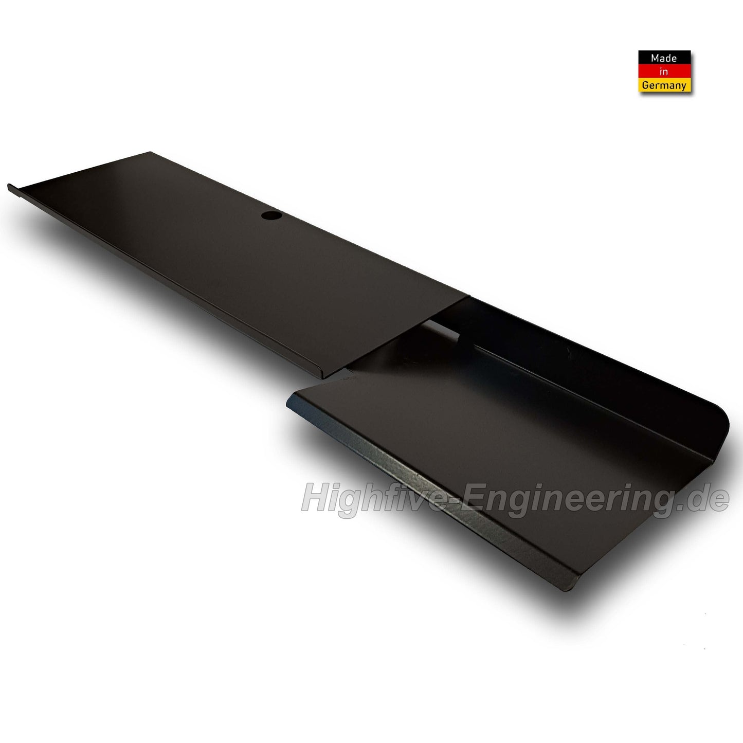 Tastaturhalterung mit Mausablage / Schwarz