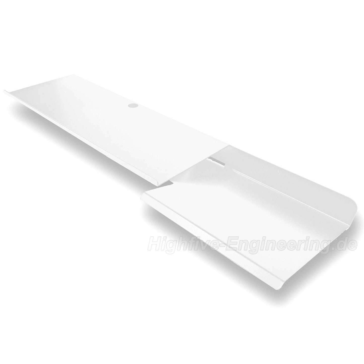 Tastaturhalterung / Tastatur Wandhalter mit Mausablage / weiß
