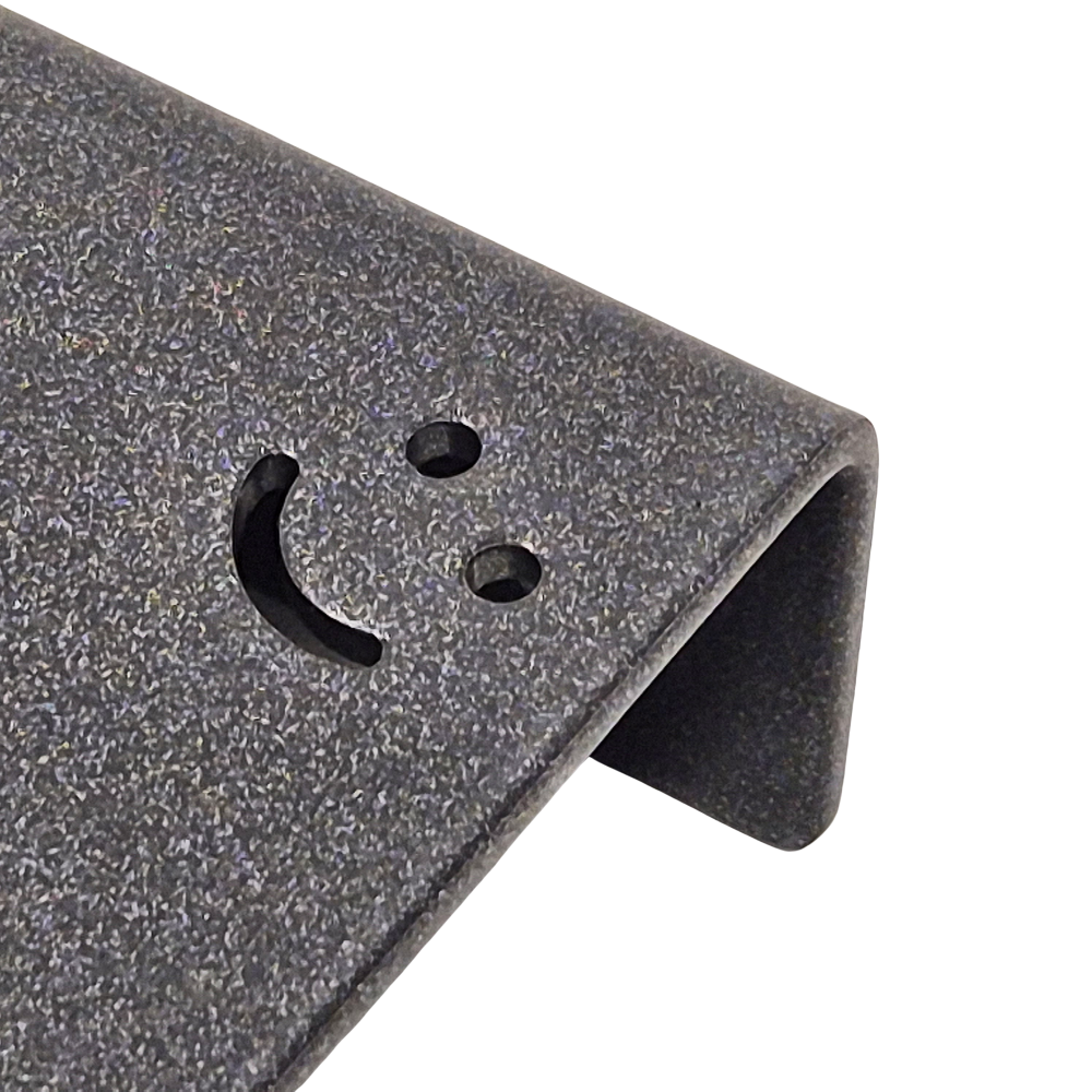 Detail Smiley Tastaturhalterung Tastatur Wandhalter mit Mausablage Anthrazit