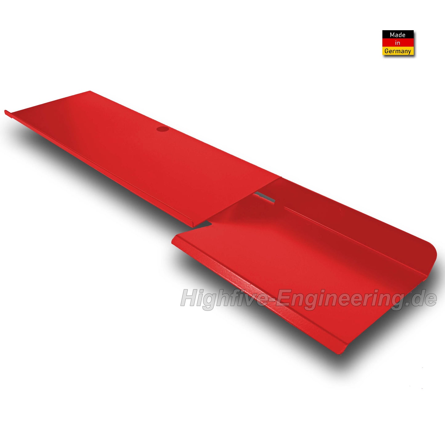 Tastaturhalterung / Tastatur Wandhalter mit Mausablage / Rot
