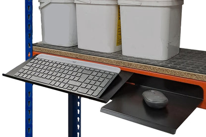 Tastaturhalterung / Tastatur Wandhalter mit Mausablage Anwendung